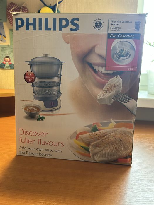 Пароварка електрична