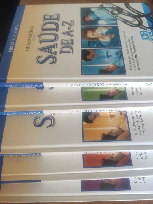 Saúde de A a Z - 5 livros Biblioteca Ativa