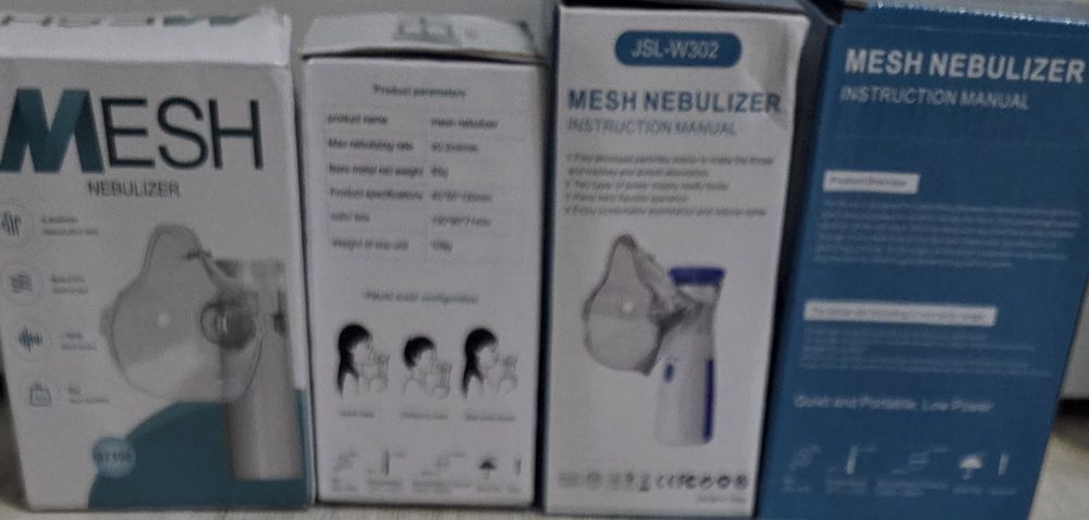 Nowy inchalator nebulizator przenośny z  2 maseczkami