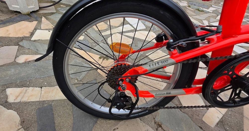 Bicicleta dobrável como  nova
