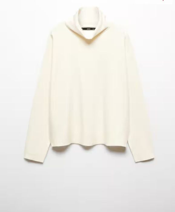 Светр-водолазка oversize Mango