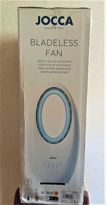 Ventilador Sem Pás JOCCA Bladeless Fan 60W (novo em caixa original)