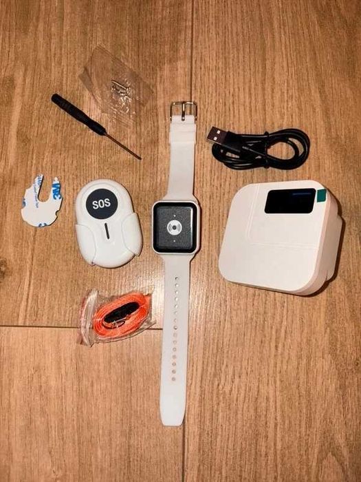 smartwatch dla seniora z przyciskiem sos