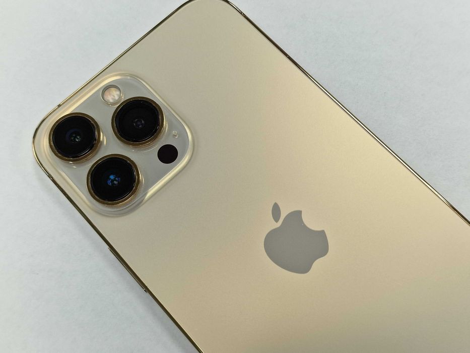 iPhone 13 Pro Max 128GB/ Gold/ Grade A-/ bateria 82%/ Gwarancja + łado