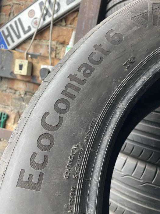 225/60 R18 Continental EcoContact 6 / Portugal / 4шт./ 2022-23 рік.