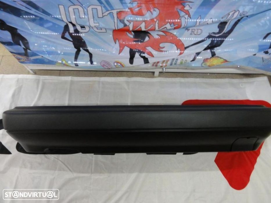 Para-choques traseiro com reforço metalico VW Golf 2 / II GTI ABS(plastico)