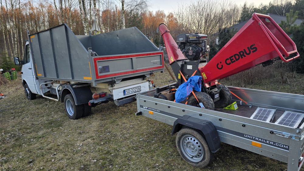 Wynajem wywrotka do 3.5t