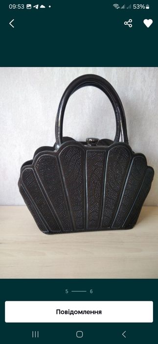Нова,шкіряна сумка замшева