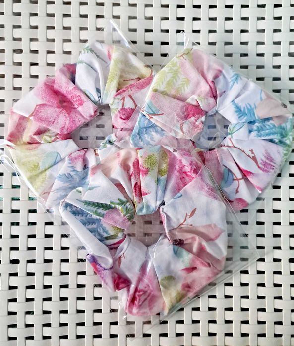 Gumka scrunchie bawełniana