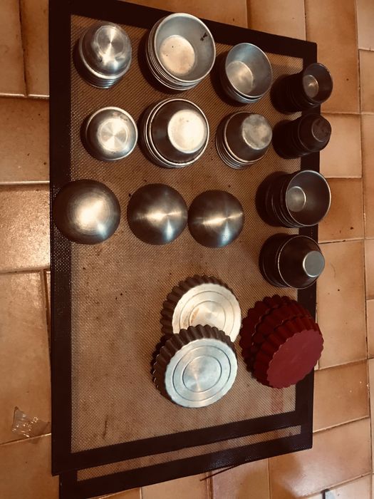 Formas diversas de pastelaria