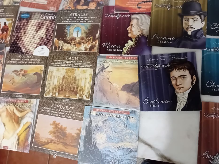 Conjunto de 54 Cds Originais Música Clássica Diversos