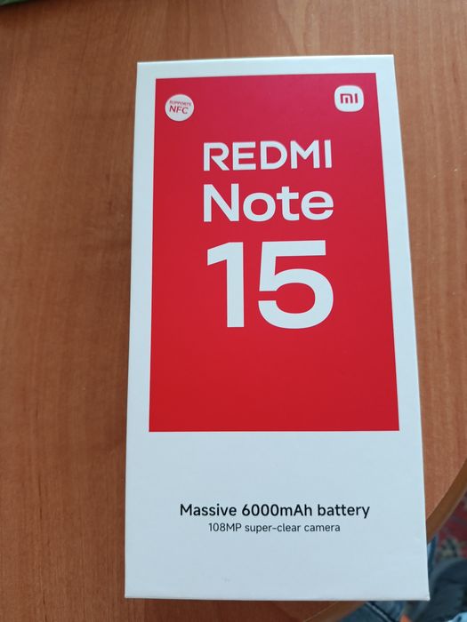 Xiaomi redmi 15 8GB ram 256 GB ROM