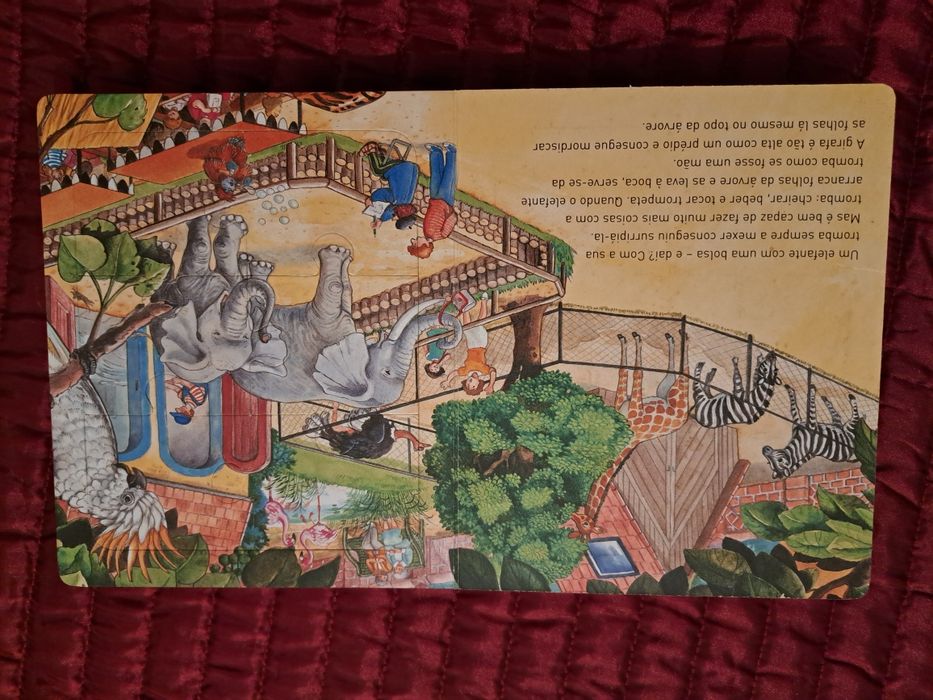 Livro dos puzzles - Os animais do jardim zoológico
