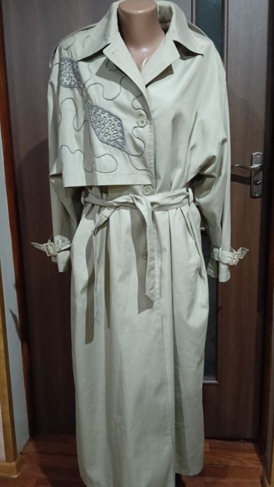 Плащ тренч Вінтажний.50-52