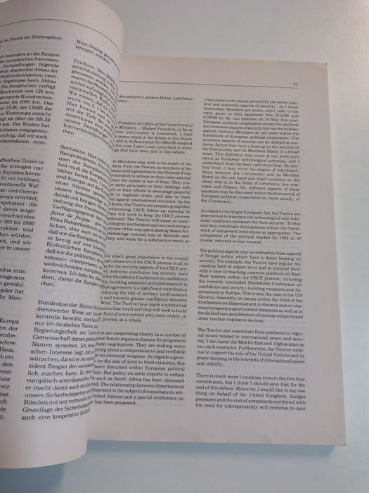 Relato integral das sessões