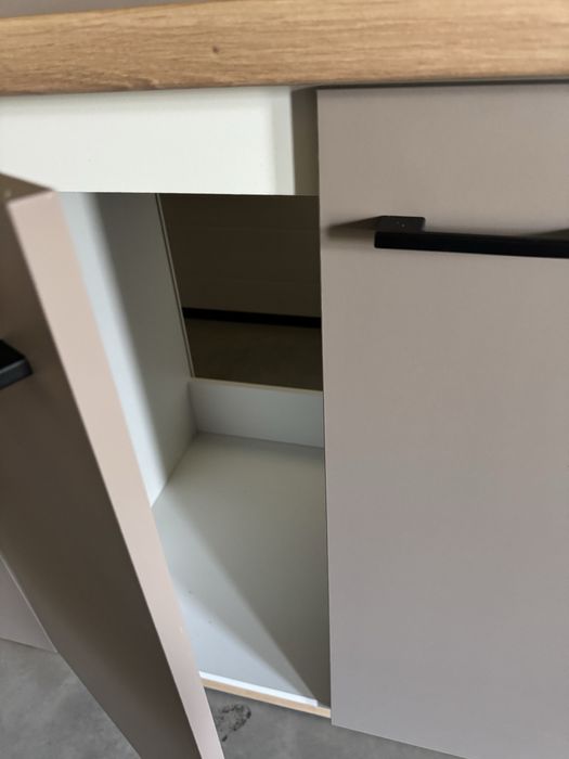 NOWE meble kuchenne 260cm dąb artisan + truflowy dostawa