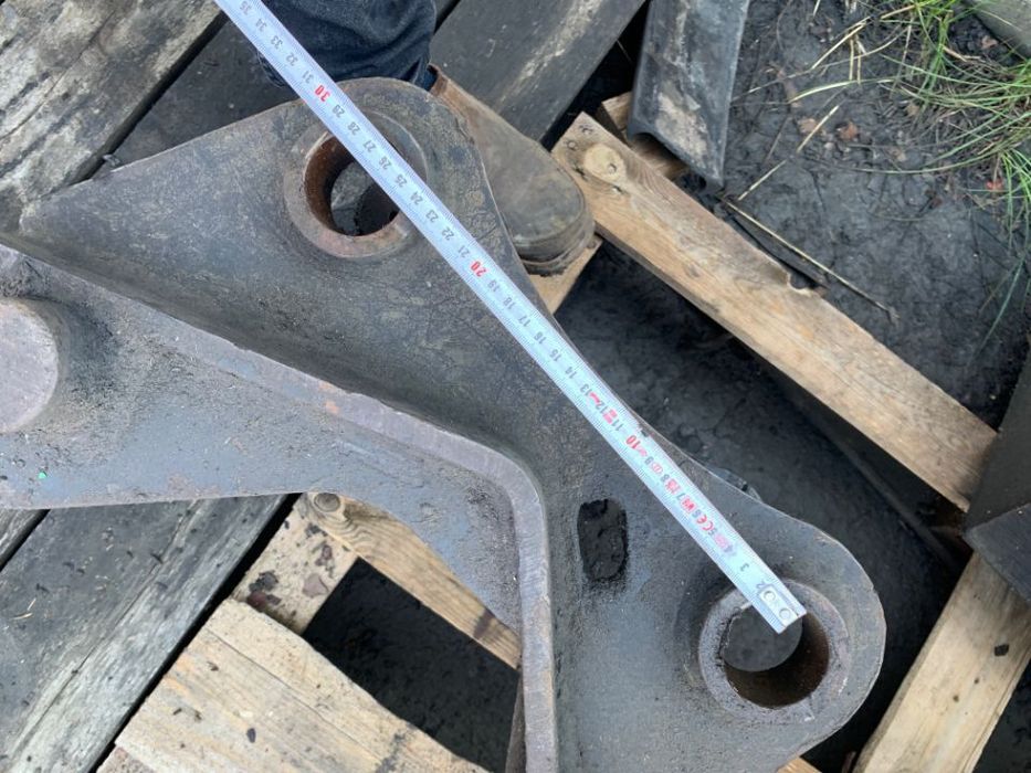 szybkozłącze do koparki mechaniczne, sworznie fi 45