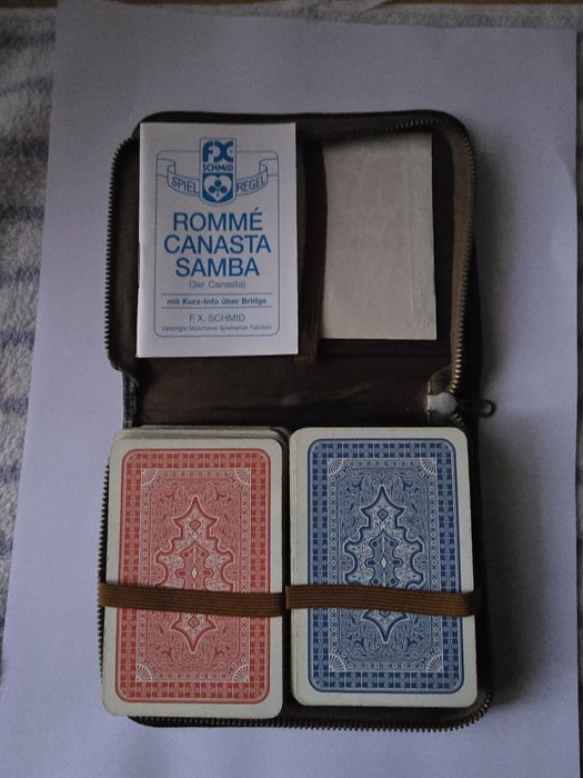 Baralho de cartas antigas