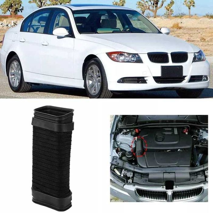 Tubo puxada de ar do filtro de ar bmw serie 3 E90 E91