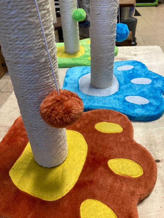 Arranhador gato 36cm, rascador - NOVO