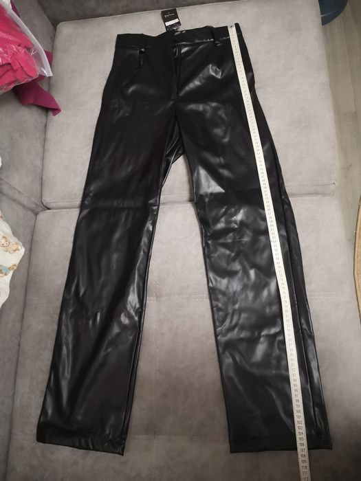 Штани еко шкіра утеплені