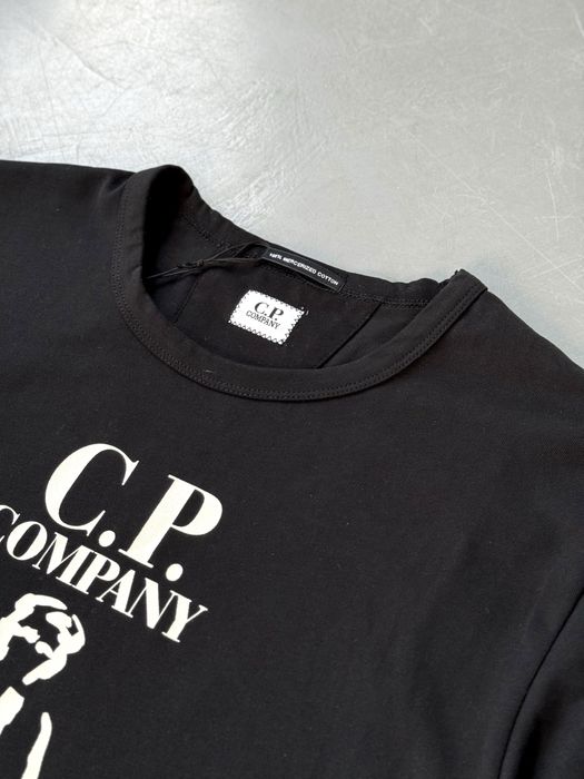 Футболка C.P. Company з великим лого (Без ПЕРЕДОПЛАТИ)