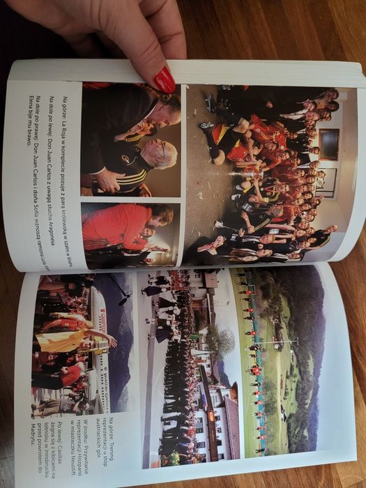 Książka piłkarska sportowa Sekrety La Roja 2012