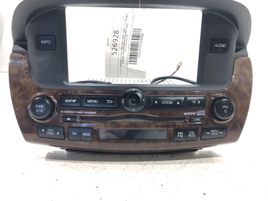 RADIO NAWIGACJA HONDA FR-V 39810-SJD-E91 ODTWARZACZ