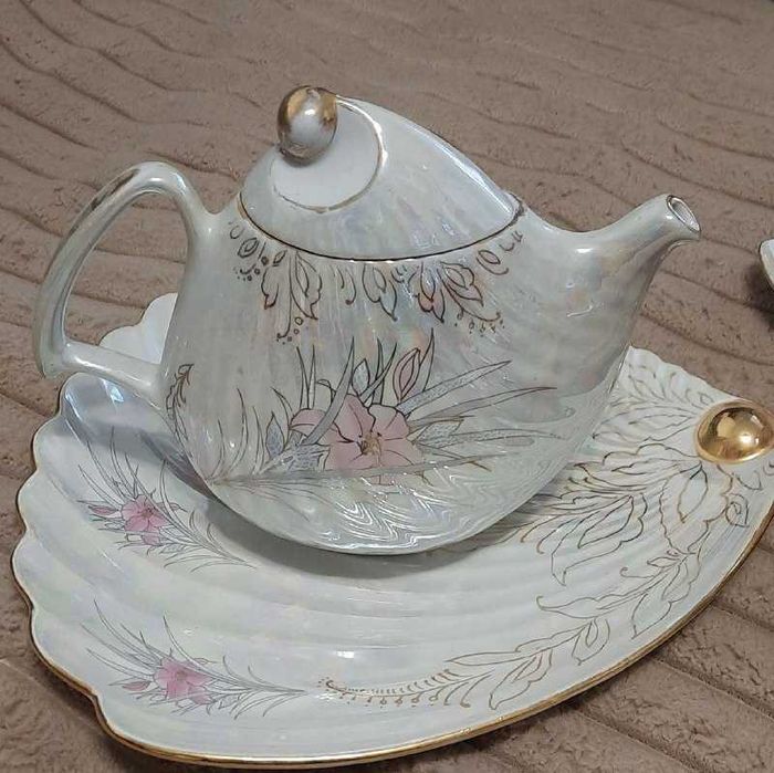 Чайный сервиз ракушка новый