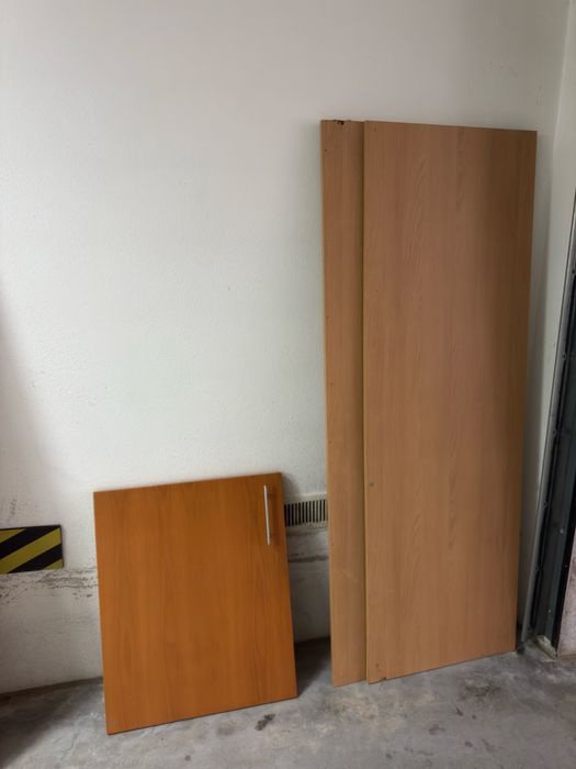 Porta de armário de cozinha + 2 prateleiras