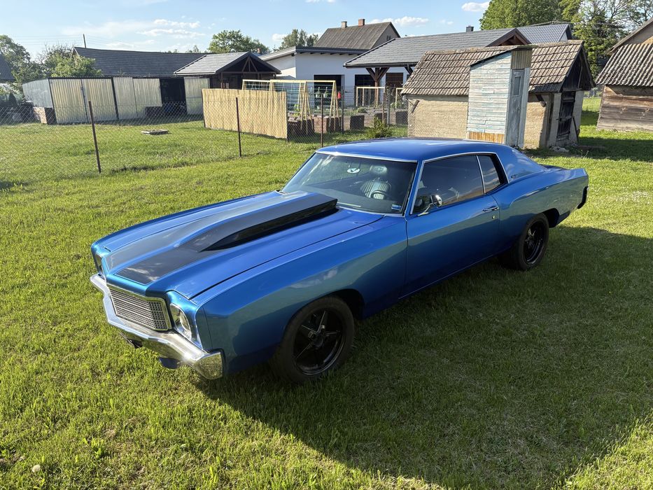 Chevrolet Monte Carlo 1970 v8 502cu 8,2l twin turbo nie mustang SS