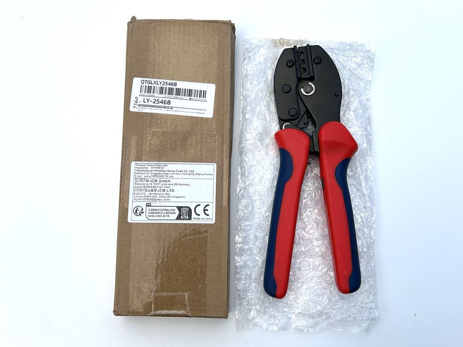 Щипцы для обжима солнечных кабелей LY-2546B MC4 2,5-6,0 мм2