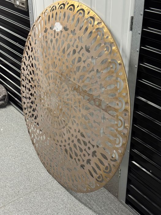 Mandala grande em ferro, para pendurar