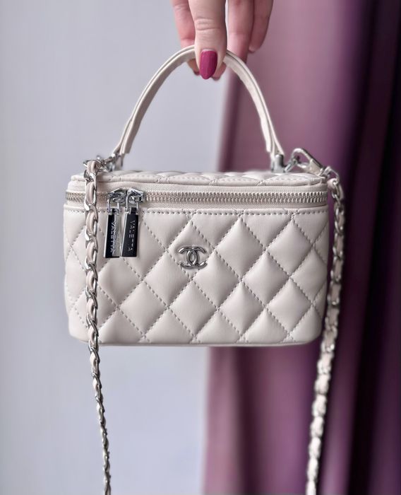 Сумка крос-боді (багато кольорів) Chanel та Yves Saint Laurent стьобані vanity кейс