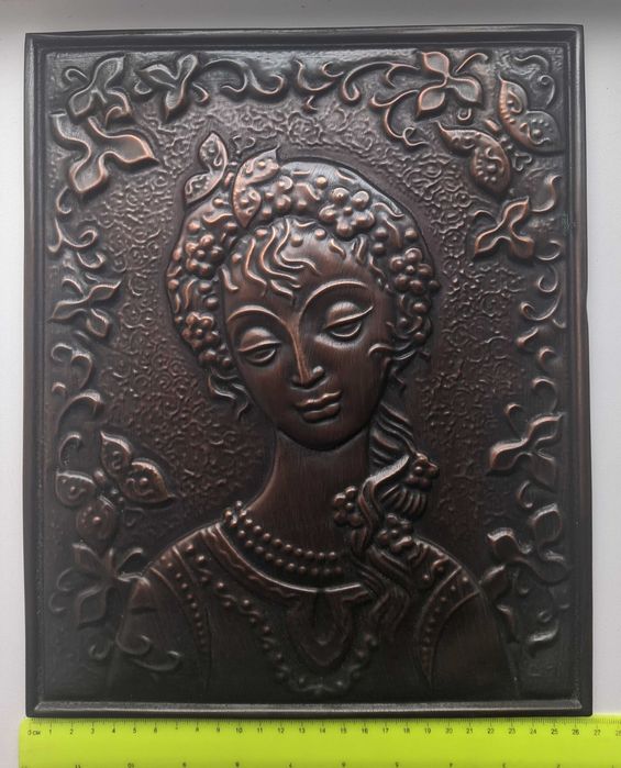 "Лісова фея" Картина Сувенір з металізованого мат-лу Розмір 26,5х33 см