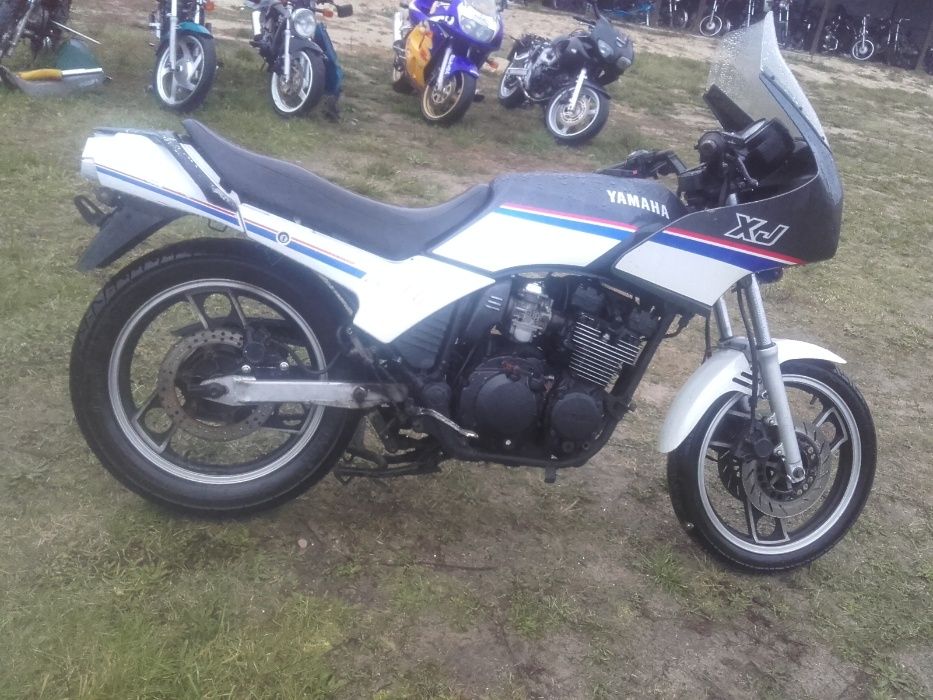 Yamaha xj600 xj 600 silnik lagi gaźniki koło bak felga tarcza części