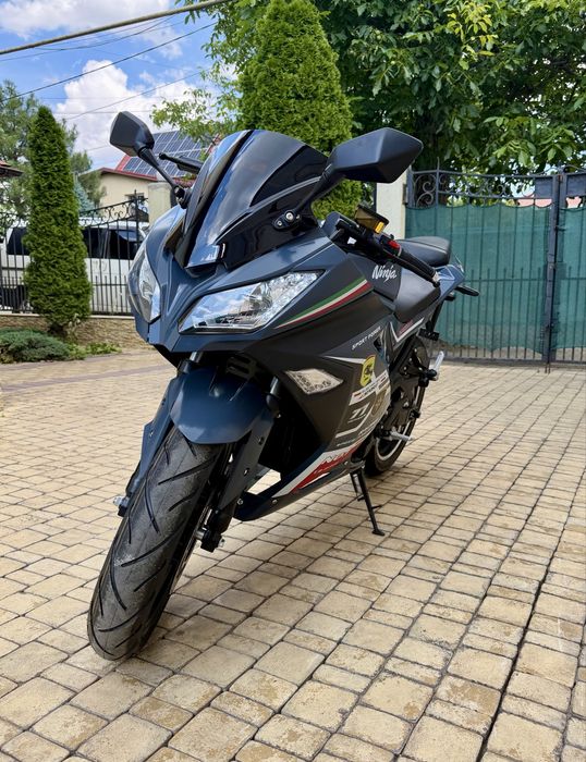 Електробайк Ninja 2999Вт, сірий, гарантія, електромотоцикл, є розстрочка