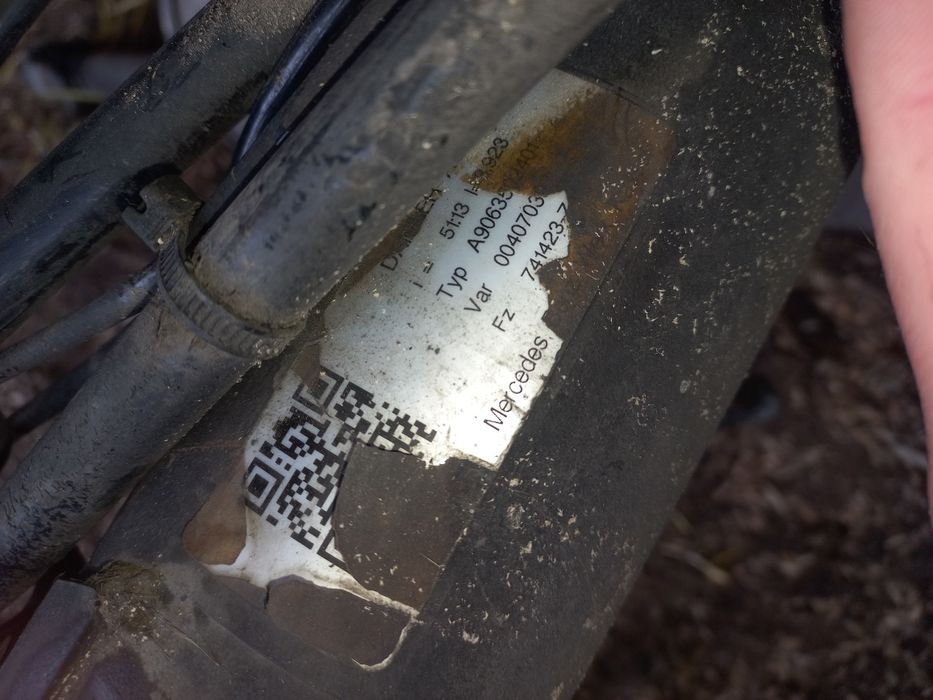 Задній міст MB Sprinter 46/11 48/11  51×13 52/11