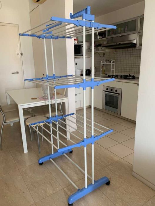 Напольная вешалка сушилка для белья