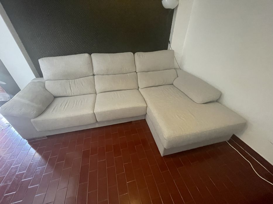 Sofa com chaise lounge