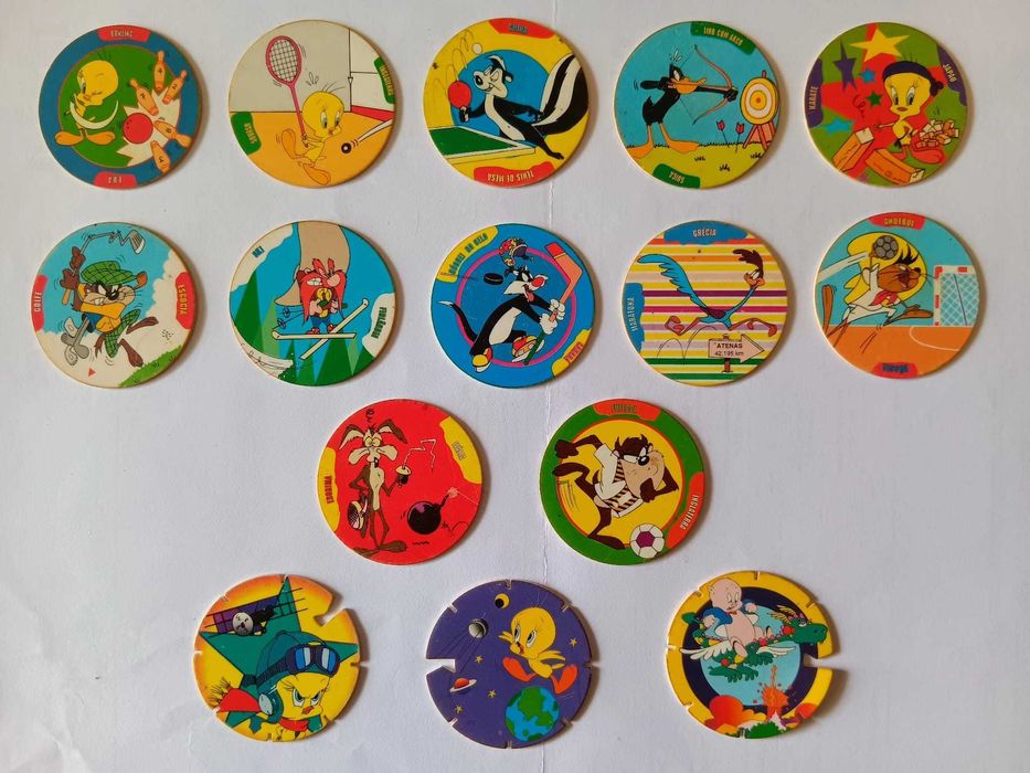 Lote TAZOS Antigos - Para colecionador