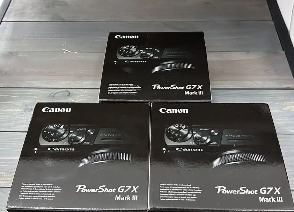 Canon G7x Mark iii 3 2 ii фотоапарат Європа