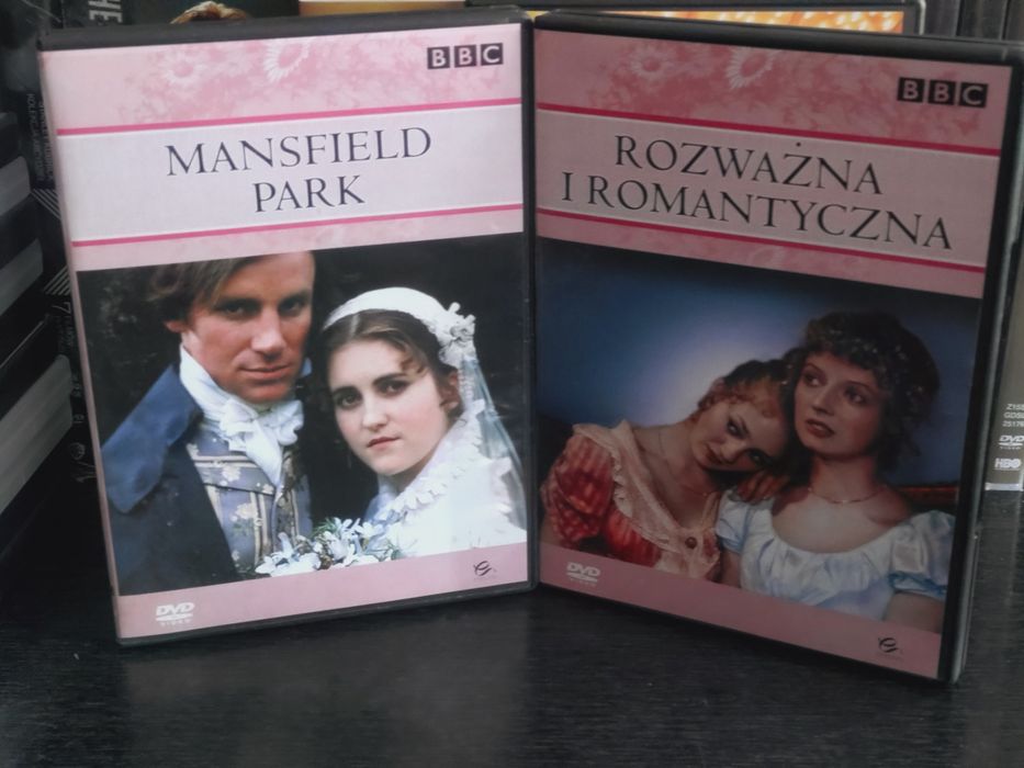 Mansfield Park + Rozważna i romantyczna  DVD Jane Austin