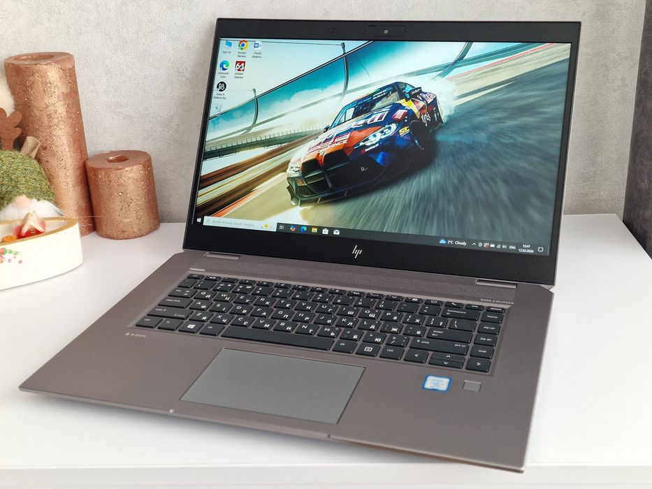 HP ZBook Studio g5, Core i7 8850H, 16 ОЗУ, Nvidia 4gb, SSD 512gb
