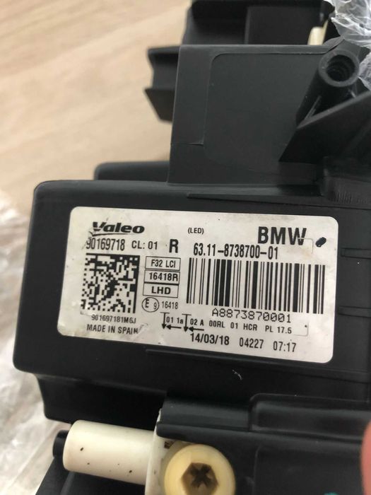 Farol Direito Original BMW Série 4 (F32/F33/F36) LCI – Full LED