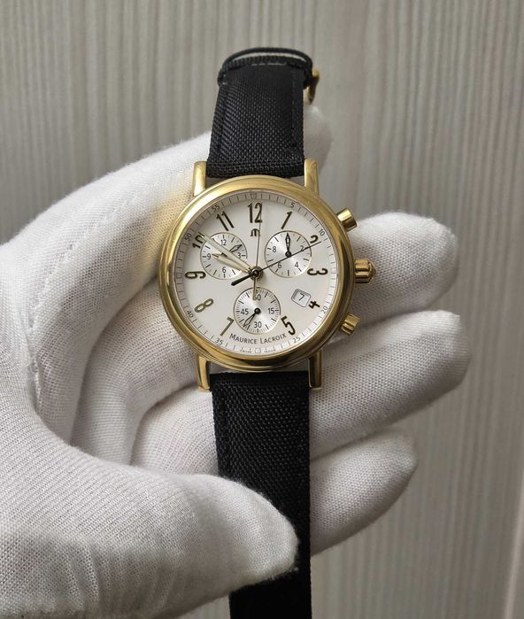 Чоловічий годинник Maurice Lacroix LC1038 Chronograph Eta 251.262 (27 jew)