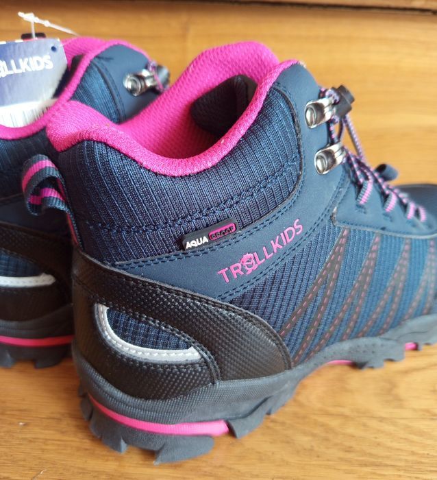 Buty sportowe trekkingowe, trapery granatowe 40 traperki