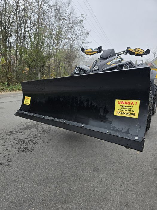 Pług do quada montowany od dołu- Uniwersalne mocowanie