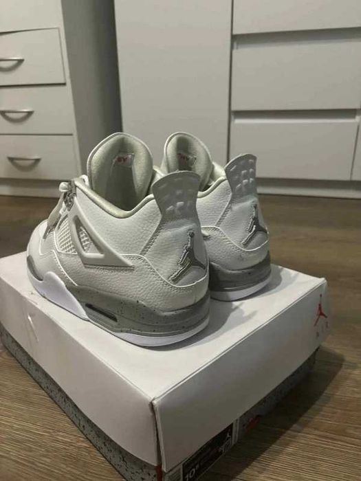 Jordan 4 Retro Oreo White R.43