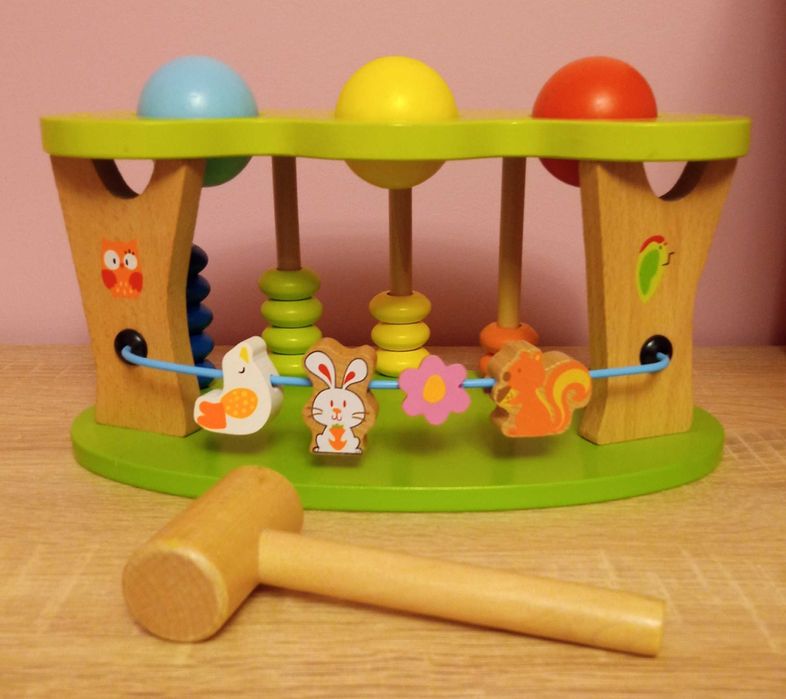 Drewniana przebijanka Classic World liczydło